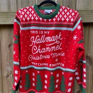 Like New Hallmark Christmas Movie Sweater